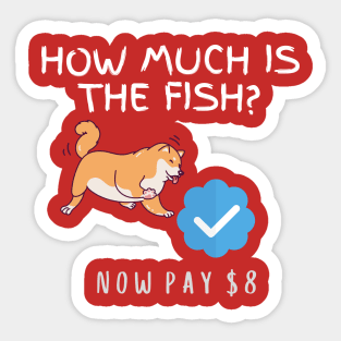 Your feedback is appreciated, now pay $8 Sticker